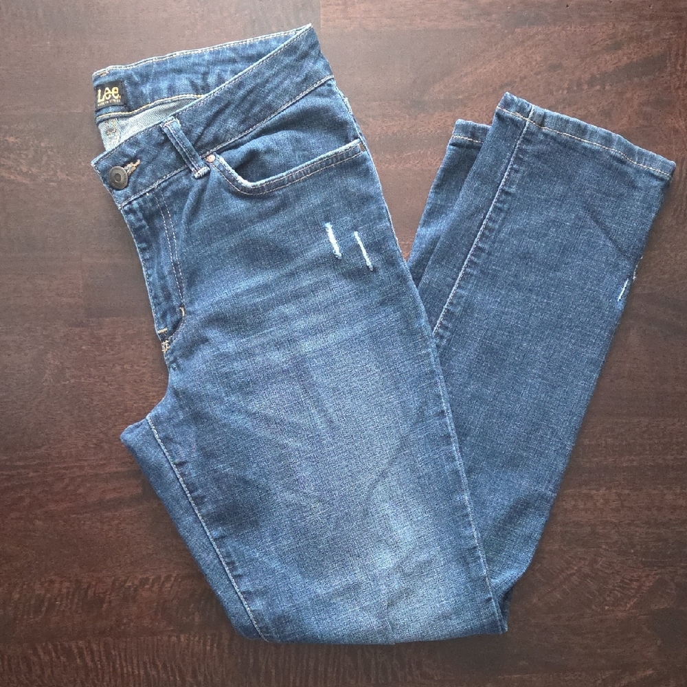 Lee Womens Size 10 Distressed Jeans